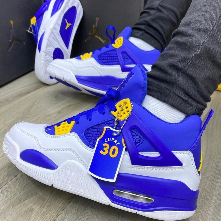 Jordan 4 curry warrior